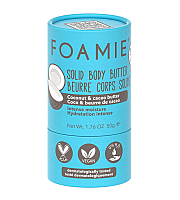 Foamie Shake your Coconuts - Твердое масло для тела с маслами кокоса и какао 50 г